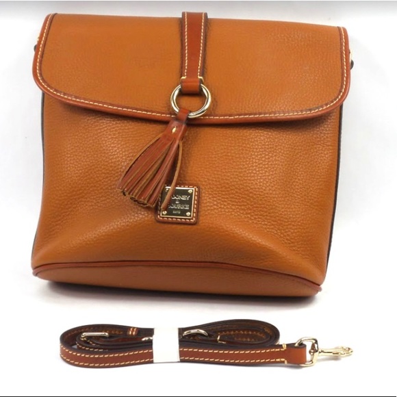 Dooney & Bourke Handbags - Dooney & Bourke Large Dottie Crossbody Caramel